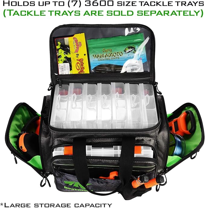 KastKing Fishing Gear & Tackle Bags - Saltwater Resistant Fishing Bags - Fishing Tackle Storage Bags