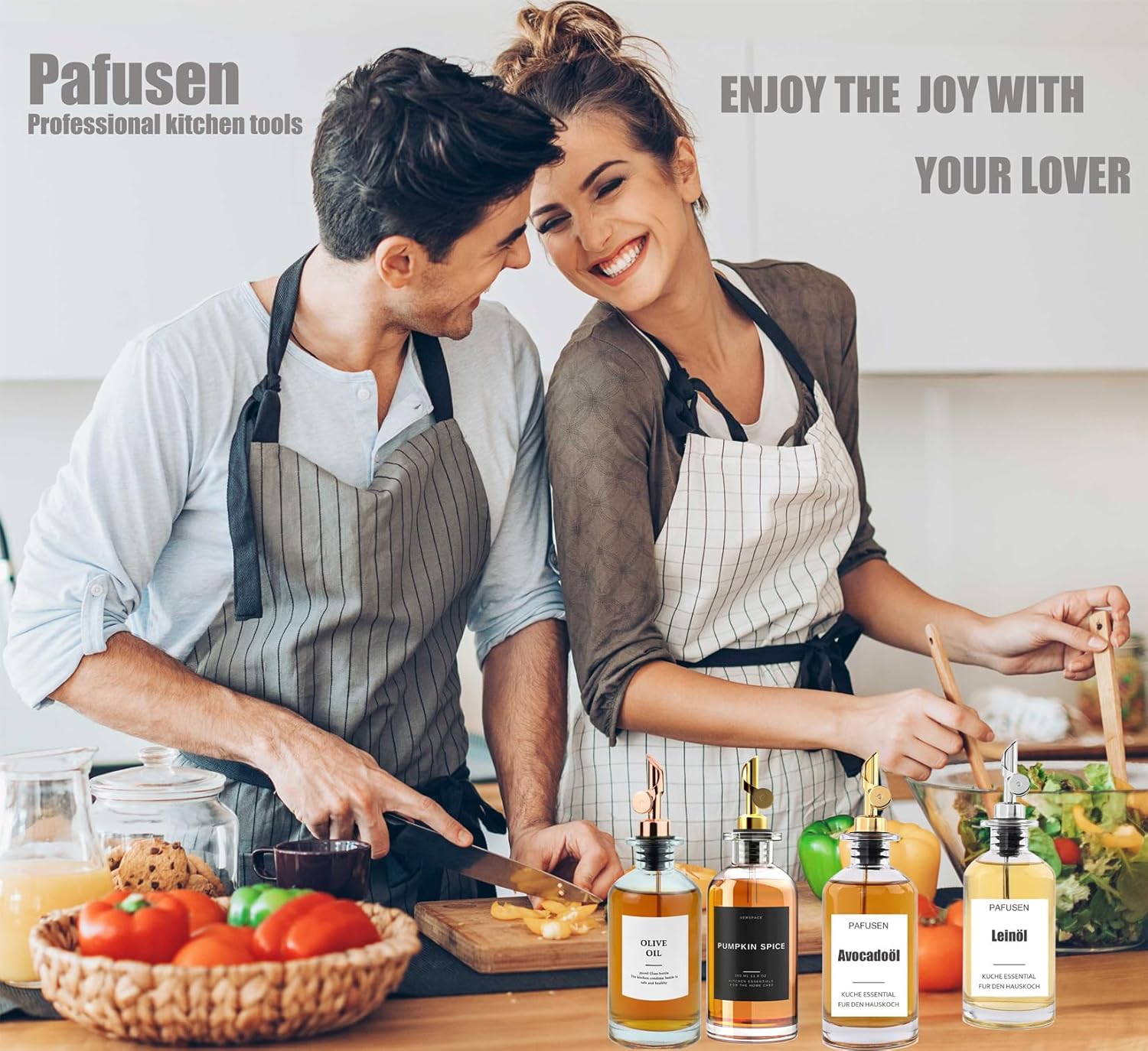 Pafusen 2 Pack Liquor Pour Spout, Auto Flip Olive Oil Dispenser Spout, Pour Spout for Liquor Bottles, Olive Oil Spout, Bottle Pourers for Alcohol Wine Syrup Home Bar Accessories Silver