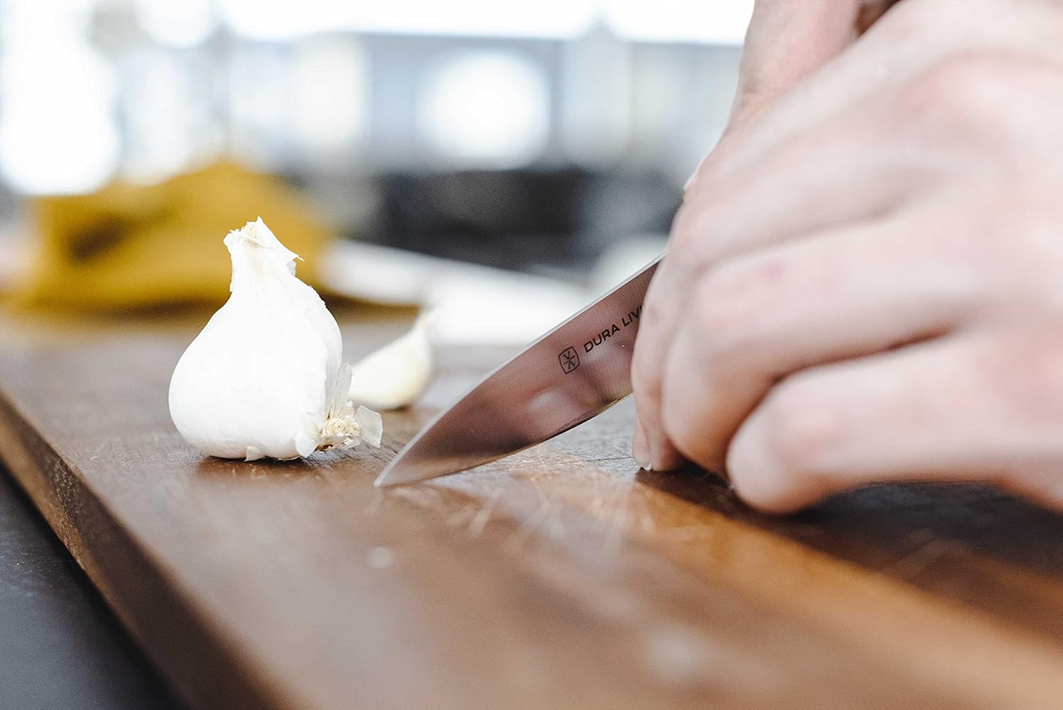 3.5-Inch Paring Knife – Ultra-Sharp German High Carbon Stainless Steel, Full Tang, Ergonomic Handle, Multipurpose Kitchen Knife for Chopping, Slicing, and Dicing, Black