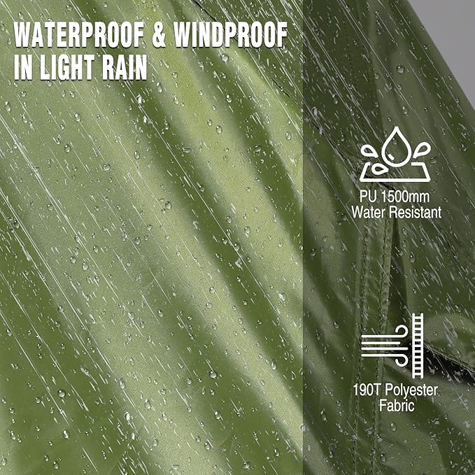 REDCAMP Multifuncational Cot Tent for 1 Person, Folding Camping Tent cot for Adult, Portable Elevated Tent Off The Ground Tent, 76x28x39.5in