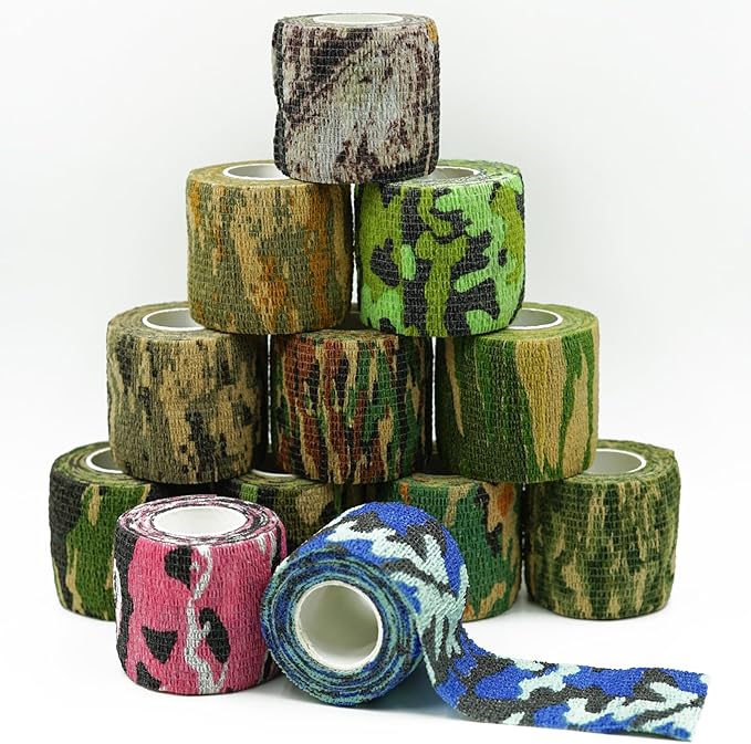 Bandages First Aid Tape - Cohesive Wrap (2-Inch, Camouflage-B)