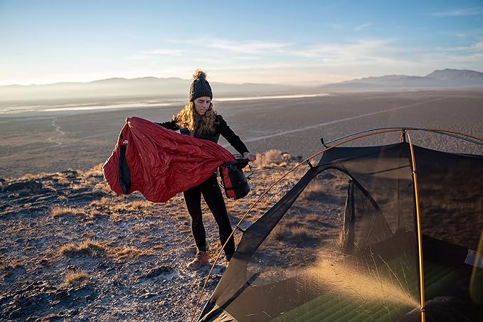 TETON Sports LEEF Ultralight Mummy Sleeping Bag Perfect for Backpacking, Hiking, and Camping; 3-4 Season Mummy Bag; Free Stuff Sack Included