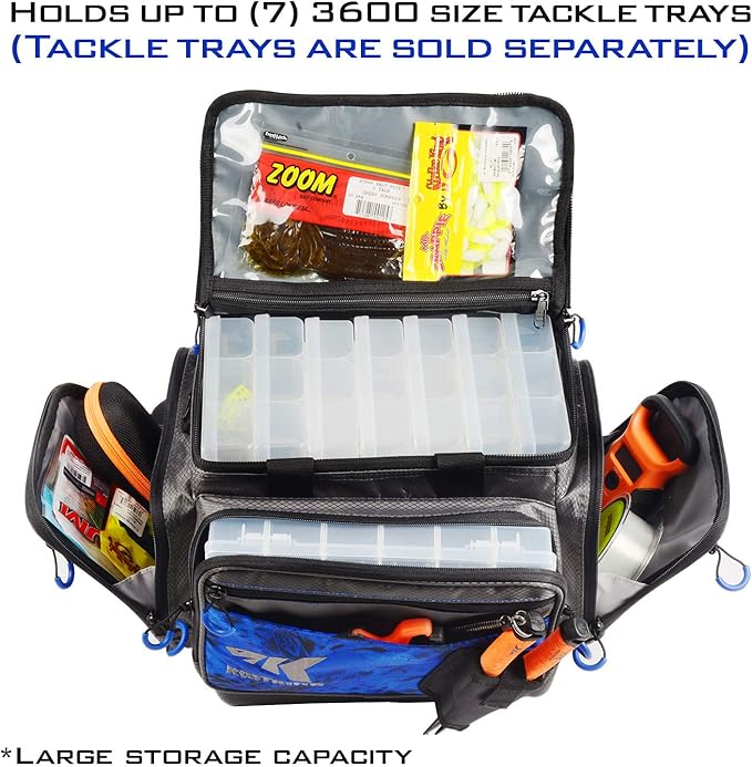 KastKing Fishing Gear & Tackle Bags - Saltwater Resistant Fishing Bags - Fishing Tackle Storage Bags