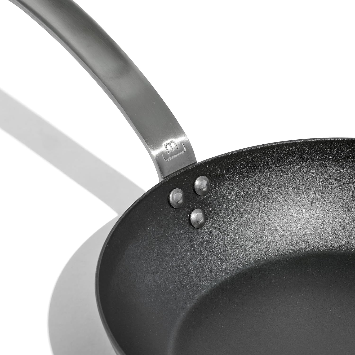 Made In Cookware - Seasoned 10" Blue Carbon Steel Frying Pan - (Like Cast Iron, but Better) - Professional Cookware - Crafted in Sweden - Induction Compatible