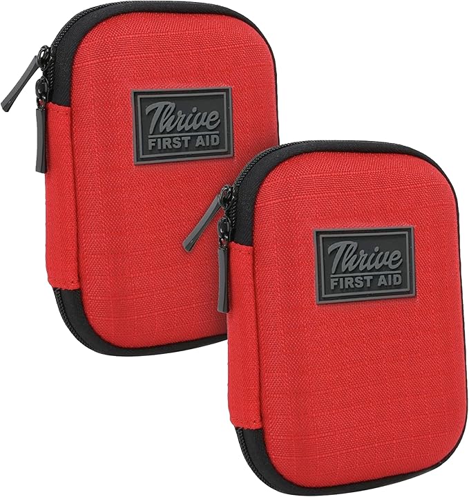Thrive Travel Essentials Mini First Aid Kit (2 Pack)