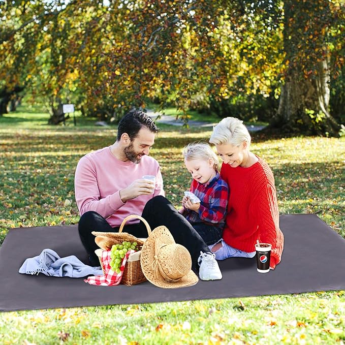 REDCAMP Lightweight Tent Footprint for 1-2 Person Tent, 87"x55" Multifunctional Waterproof Camping Tarp for Outdoor Hiking