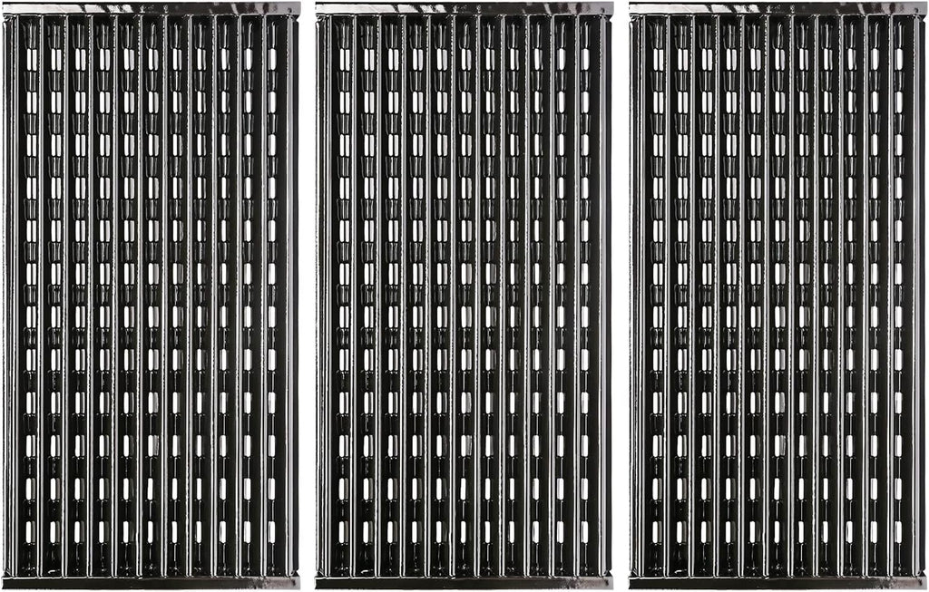 Grill Grates for Charbroil Performance Tru-Infrared 3 Burner 463370719 463371116 463280019 463371716 463633316 Porcelain-Enameled Cooking Grid Replacement for CharBroil G460-0500-W1 Emitter Plates