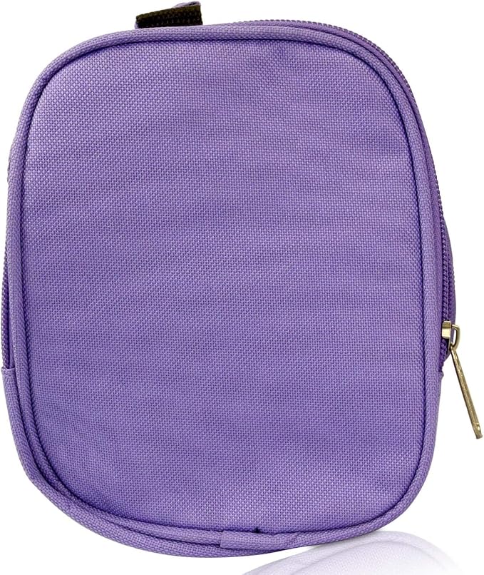 DALIX Travel Toiletry Kit Accessories Bag in Purple