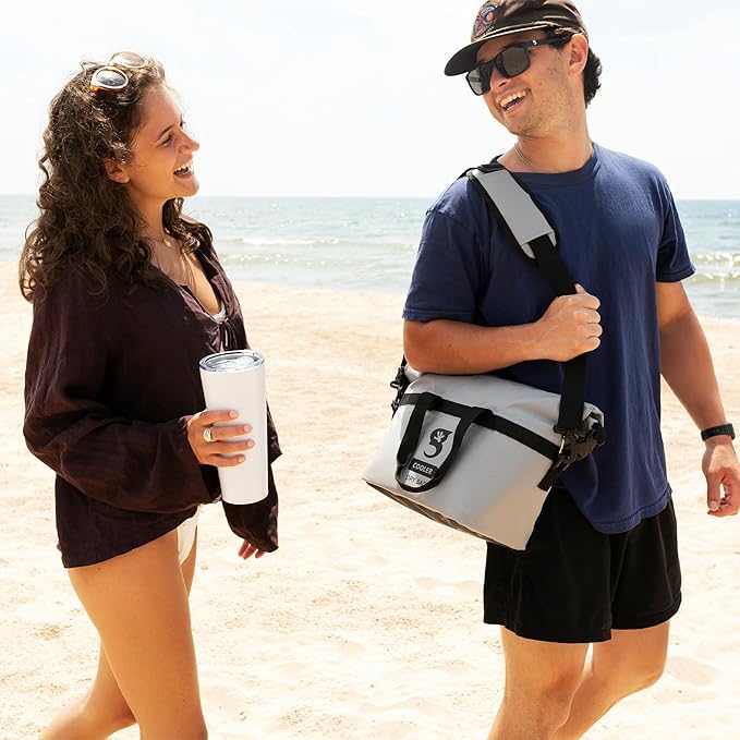 geckobrands Tote Dry Bag Cooler – Insulated 6L Tote with Versatile Storage for Beach & Outdoor Adventures