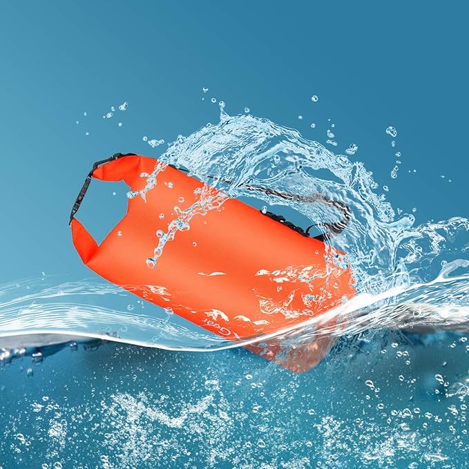 OMGear Waterproof Dry Bag Backpack Phone Pouch 40L/30L/20L/10L/5L Floating Dry Sack for Kayaking Boating Outdoors Activities