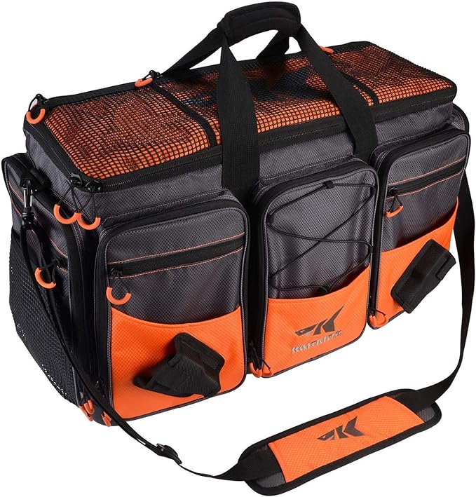 KastKing Fishing Gear & Tackle Bags - Saltwater Resistant Fishing Bags - Fishing Tackle Storage Bags