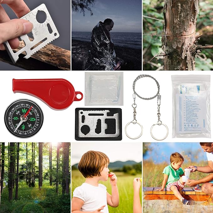 Boat Emergency Kit 2-in-1 Waterproof First Aid Kit