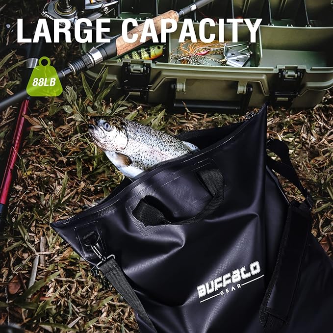 Buffalo Gear Fish Bag with Airtight Waterproof Zipper
