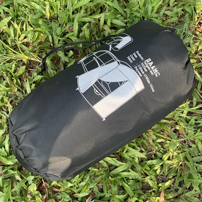 SUV Tent Van Camping Nomadic Camper Sleeping Take Shower or Change Clothes in Vehicle Water-Repellent and Lightweight Portable Bag Set up Size: L.W.H: 148x148x230 Centimeters