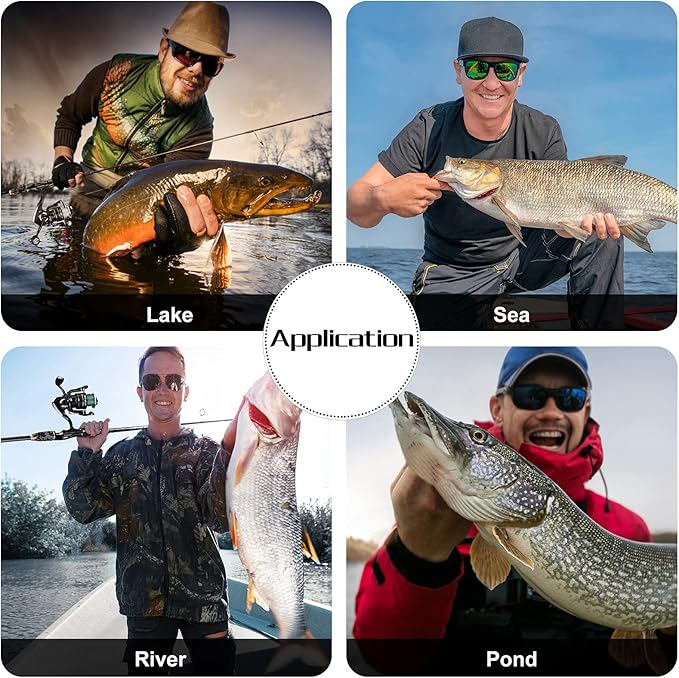 PLUSINNO Fishing Lures Baits Tackle Including Crankbaits, Spinnerbaits, Plastic Worms, Jigs, Topwater Lures, Tackle Box and More Fishing Gear Lures Kit Set, 102/302Pcs Fishing Lure Tackle