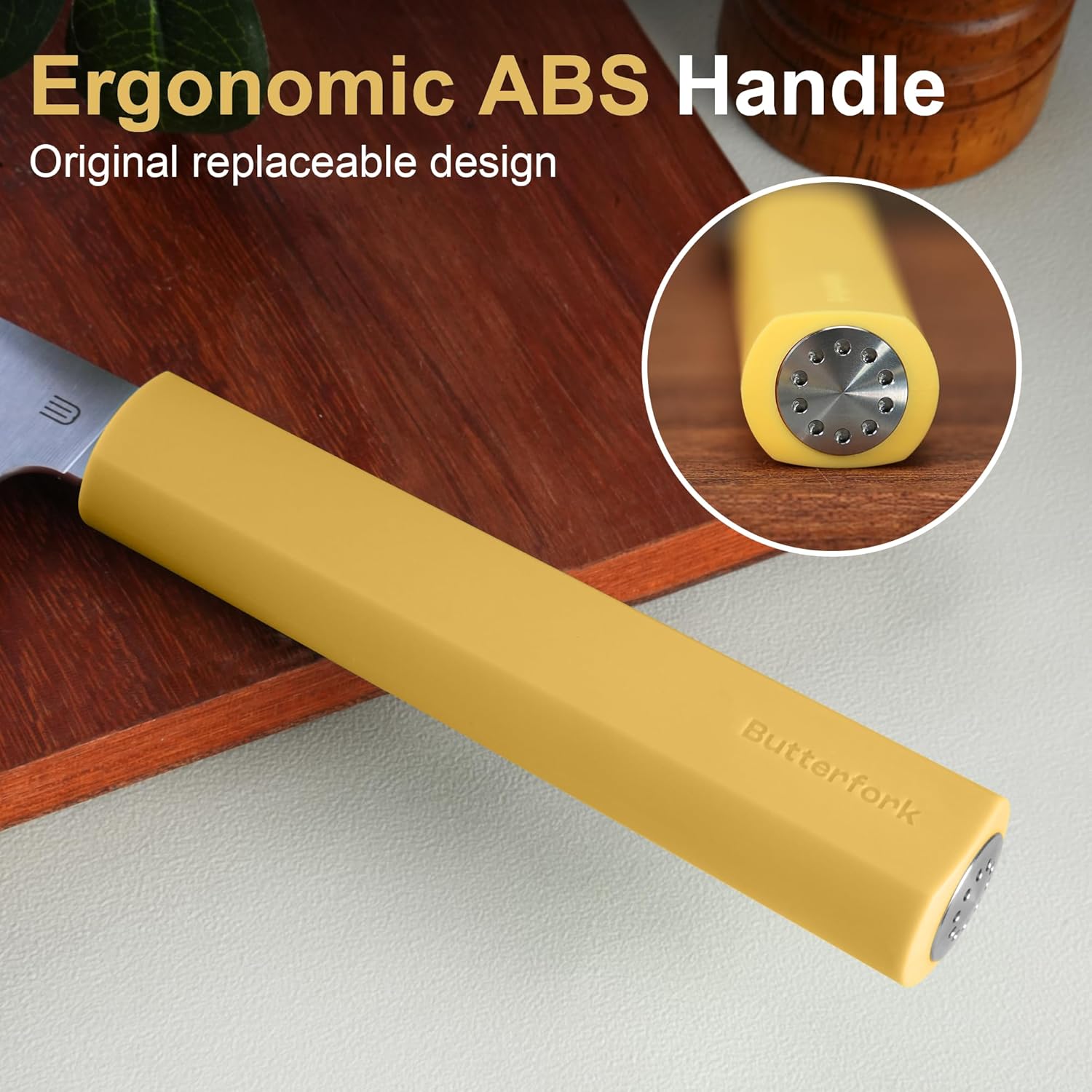 6 Inch Nakiri Knife, Hand Forged AR-RPM9 Steel Blade & Ergonomic Handle, All Purpose Kitchen Cleaver Knife for Meat Vegetable Fruits, Gift for Home Chefs