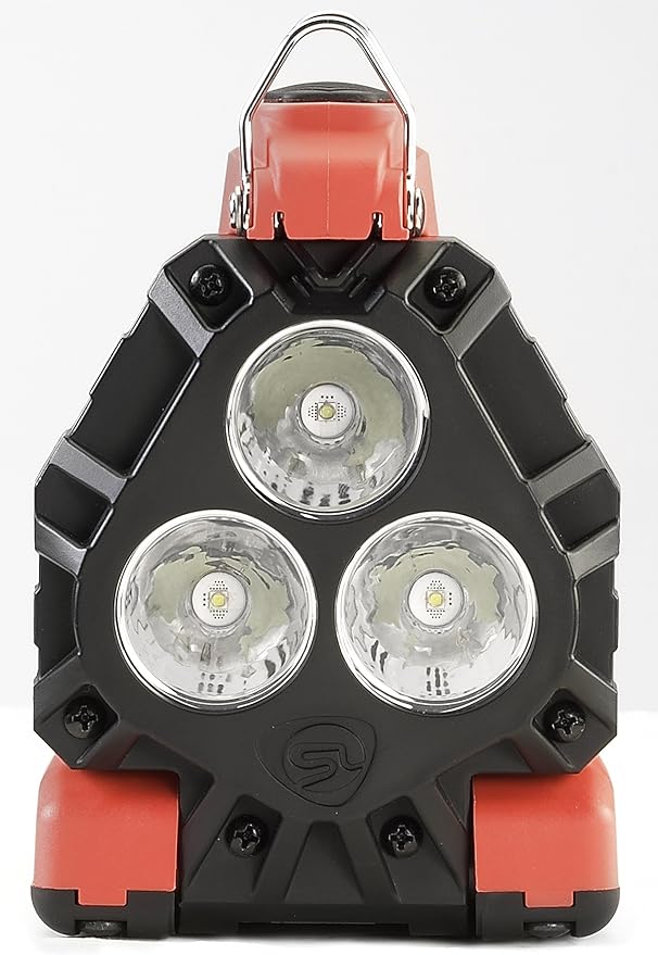 Streamlight 44311 Vulcan 180 LED Rechargeable Lantern AC/DC Charger 1200 Lumen, Orange - 1200 Lumens