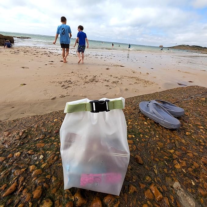 (re)zip Travel Adventure Roll Top Water-Resistant Lightweight Dry Bag | Multi-Purpose Dry or Wet Storage for Travel, Swimming, Boating, & Camping