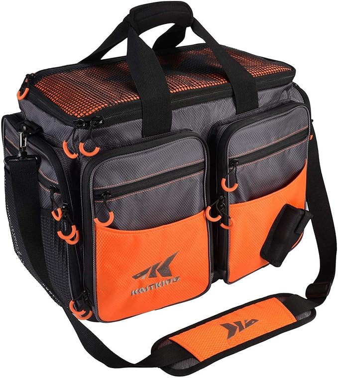 KastKing Fishing Gear & Tackle Bags - Saltwater Resistant Fishing Bags - Fishing Tackle Storage Bags