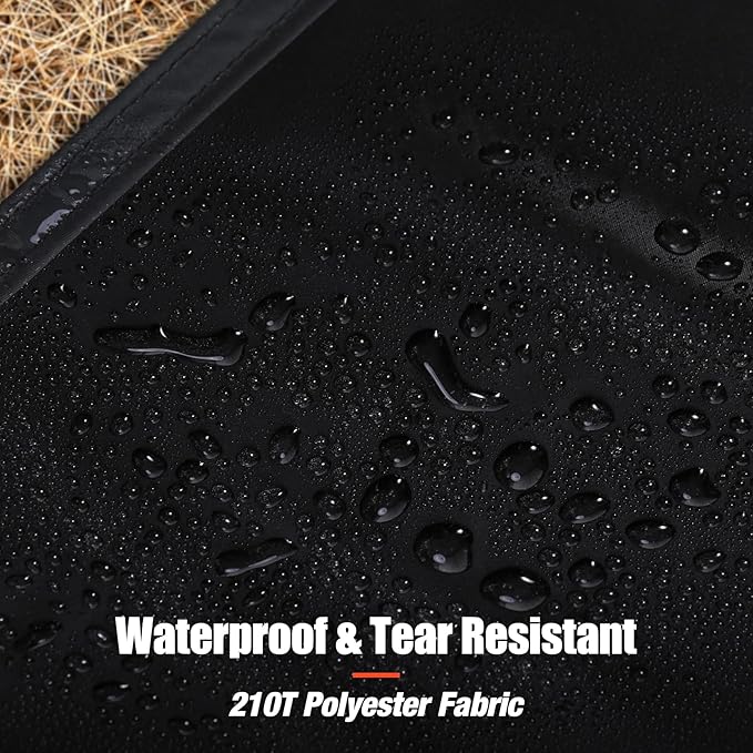 REDCAMP 2 Person Ultralight Tent Footprint with Extra Vestibule Storage Cloth, PU 2000 Waterproof Camping Tent Tarp with Carrying Bag to Elevate Your Camping, Hiking, Backpacking, Hammock Experience