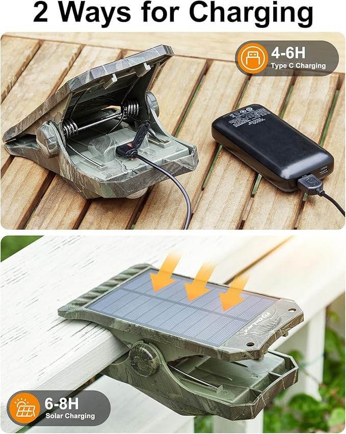 1000LM High Bright Solar Camping Lights, 118LED Solar Powered & USB Rechargeable Camping Essentials, IP68 Waterproof Portable Solar Emergency Lights Outdoor for Tent RV Power Outage