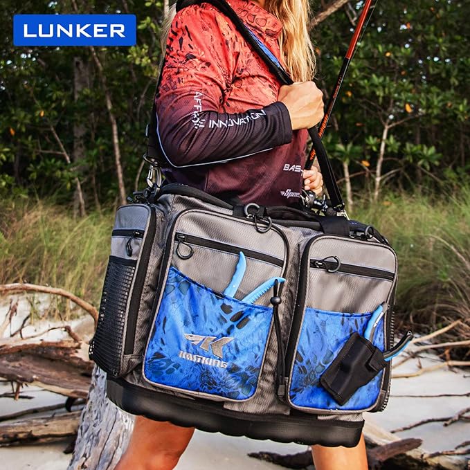 KastKing Fishing Gear & Tackle Bags - Saltwater Resistant Fishing Bags - Fishing Tackle Storage Bags