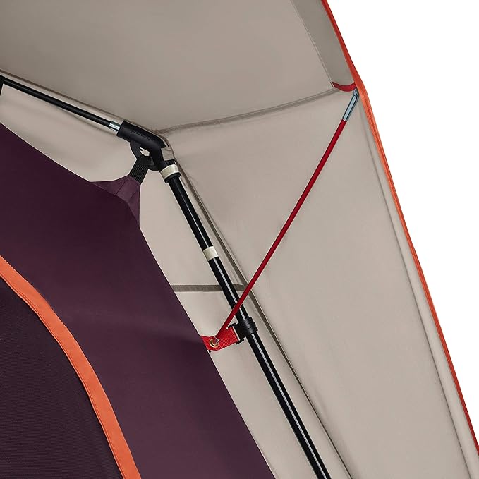 Coleman Skylodge Camping Tent, 8/10/12 Person Weatherproof Family Tent with Convertible Screen Room, Color-Coded Poles, Room Divider, Rainfly, and Storage Pockets, Fits Multiple Queen-Sized Airbeds
