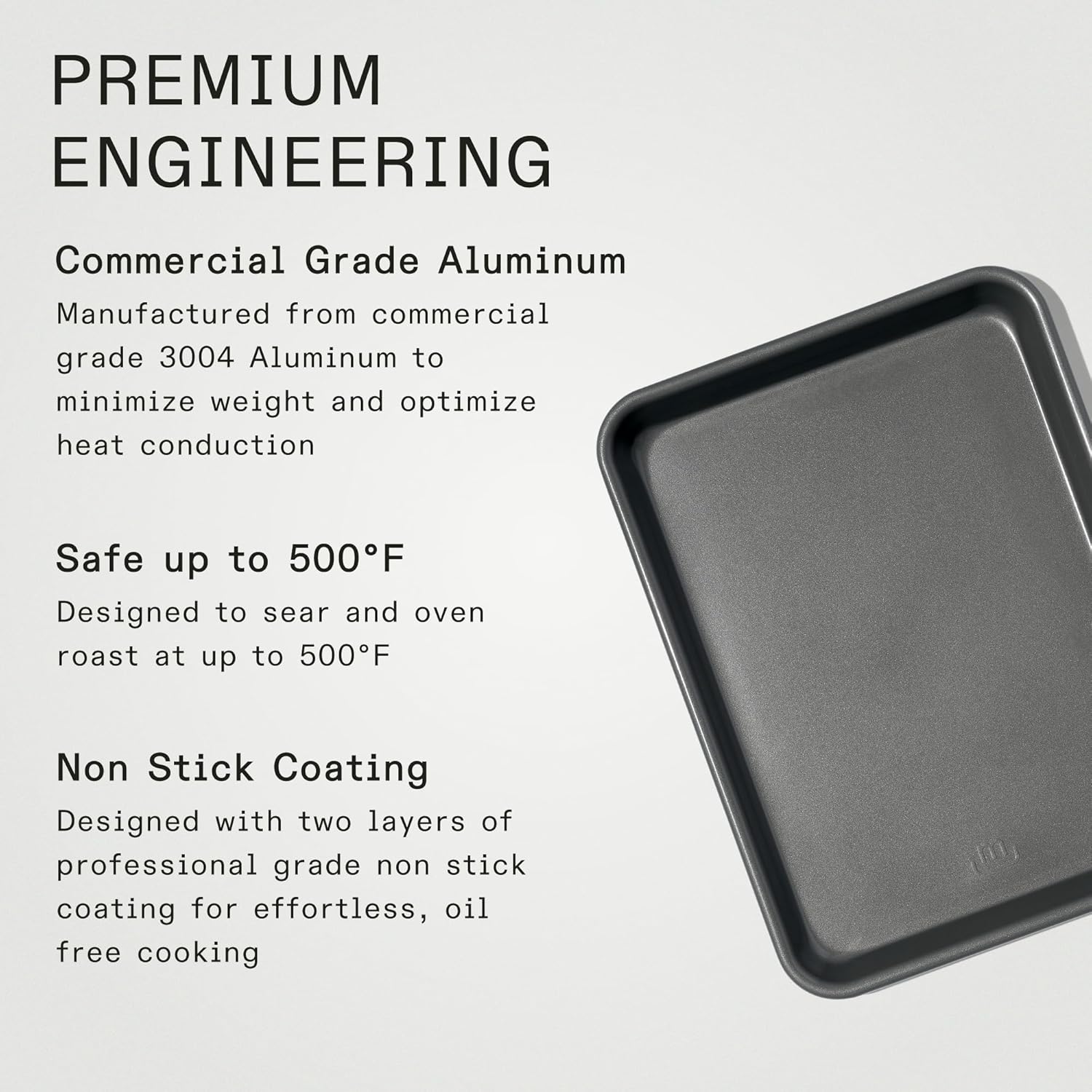 Made In Cookware - Quarter Non Stick Sheet Pan - 3004 Aluminum - Professional Bakeware