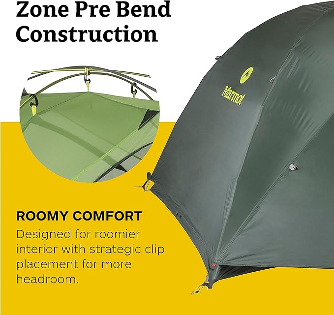 MARMOT Crane Creek 2P/3P Camping and Backpacking Tents & Footprints