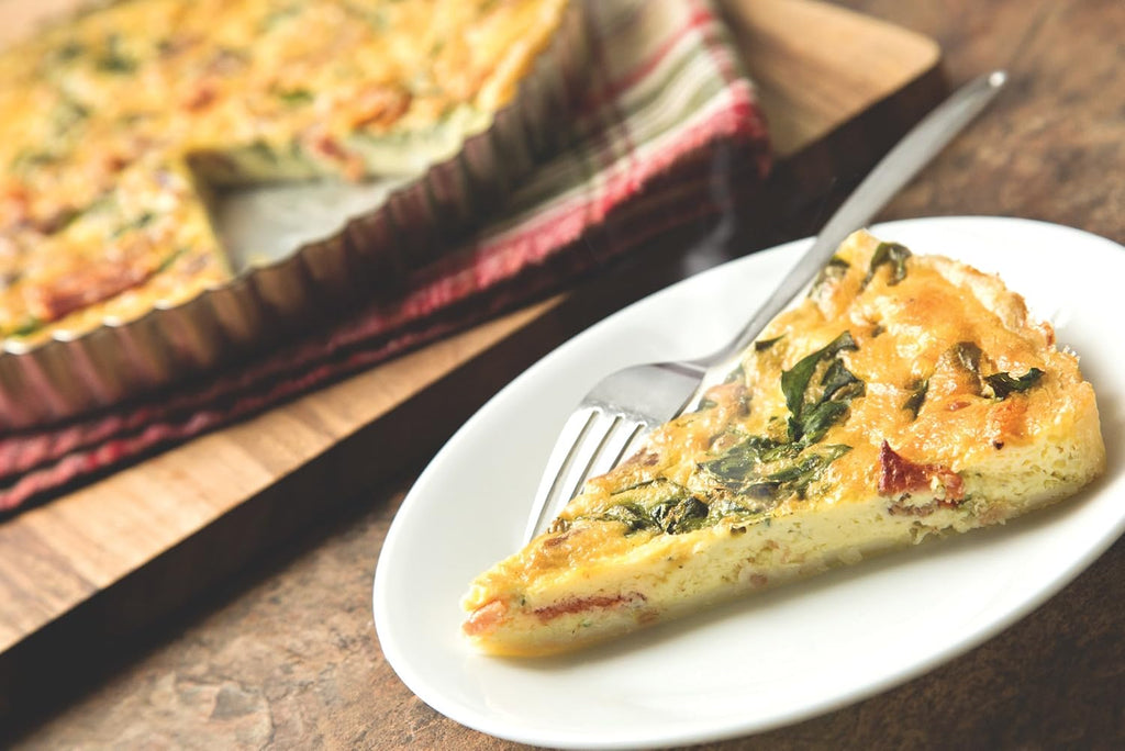 Fox Run Round Tartlet/Quiche Pan with Removable Bottom, Tin-Plated Steel, 9.5-Inch