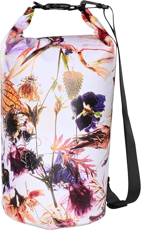 MARCHWAY Floating Waterproof Dry Bag Backpack 5L/10L/20L/30L/40L, Roll Top Sack Keeps Gear Dry for Kayaking, Rafting, Boating, Swimming, Camping, Hiking, Beach, Fishing