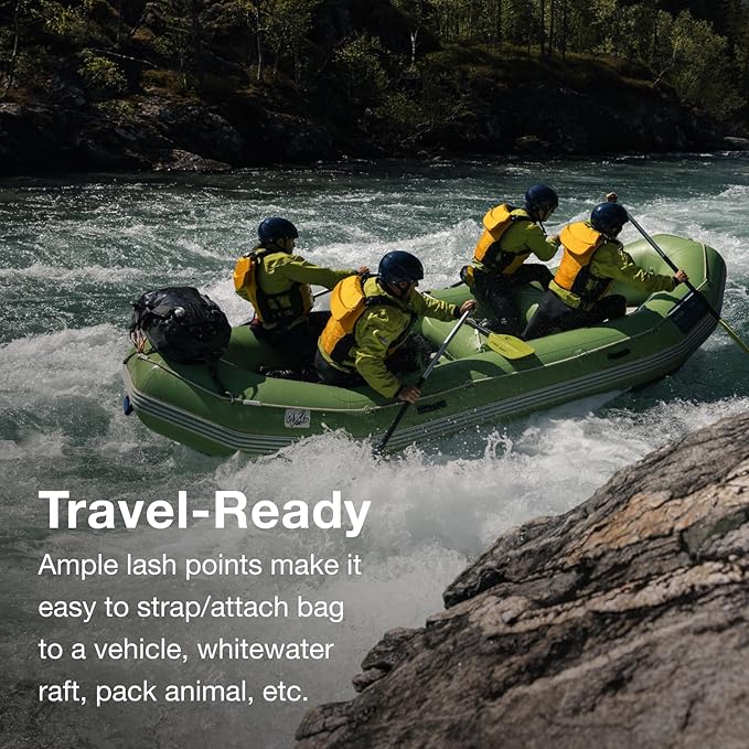 Osprey Transporter Waterproof 70L Duffel Bag, Mars Orange