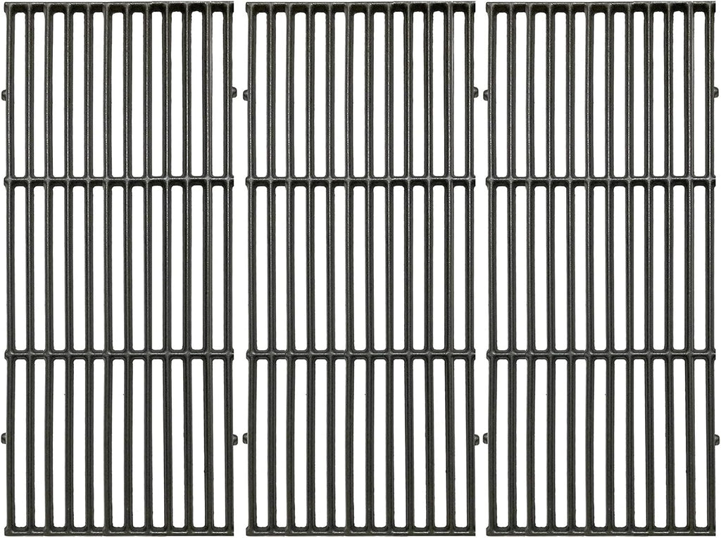 C6522C(3-Pack) 19 1/4" Cast Iron Cooking Grid Grates Replacement for Brinkmann 810-8500-S, 810-8501-S, 810-8502-S, Charmglow 720-0396, 720-0536, 720-0578, 810-8500-S