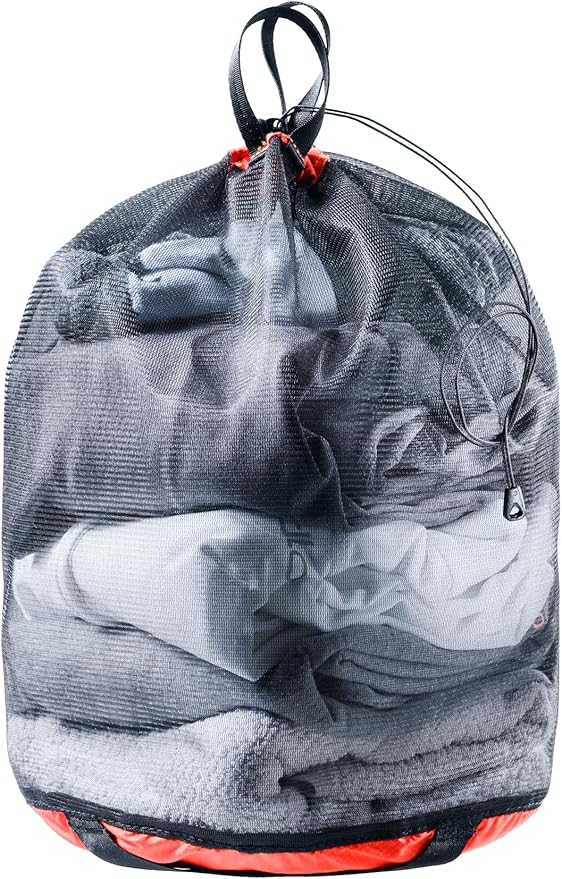Deuter Mesh Sack 5, Papaya-Black, 5L