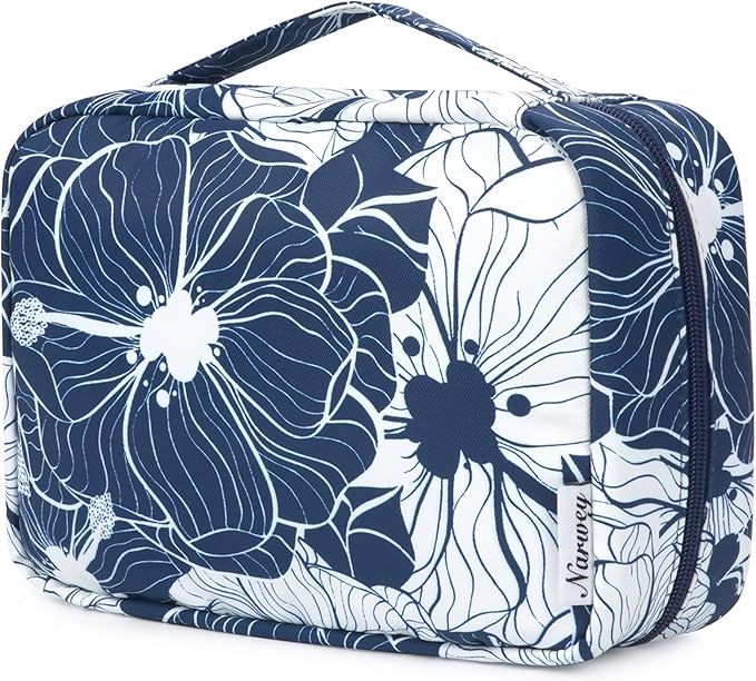 Narwey Hanging Travel Toiletry Bag Cosmetic Make up Organizer for Women and Girls Waterproof