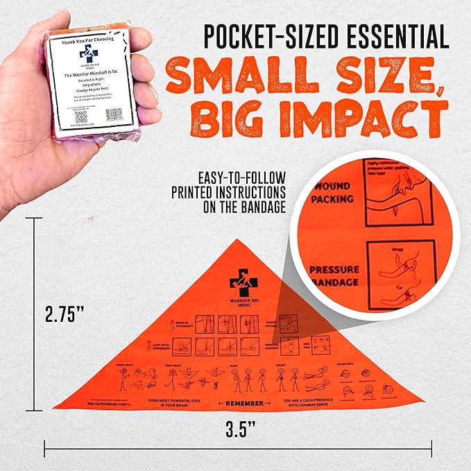 Bandage and Quick Draw Case - First Aid Kit Survival Essentials - Emergency Survival Kit