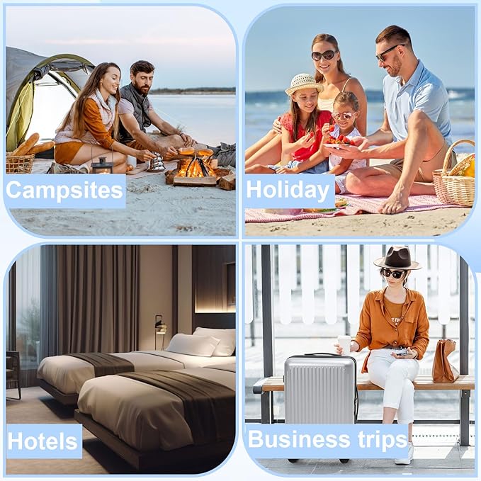 Toiletry Kits Homeless Personal Hygiene Kits for Homeless Care Package Supplies In Bulk, Disposable Travel Size Essential Women Men Toiletries Set for Hotel, Charity,Camping,Travel (60 Pack)