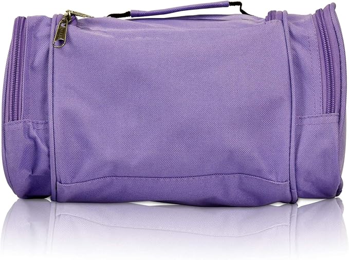 DALIX Travel Toiletry Kit Accessories Bag in Purple