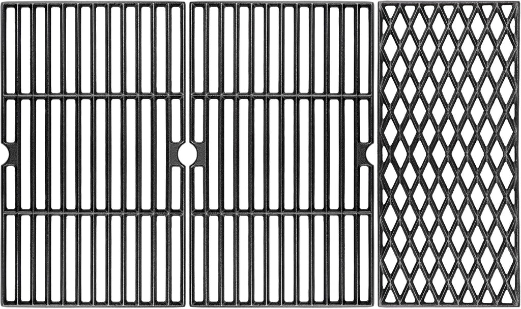 Cast Iron Grill Grates for Dyna glo 4 Burner DGH450CRP DGH450CRP-D, 5 Burner DGH485CRP DGH474CRP DGB494SPB, for Kenmore 146.16132110 146.23678310, Cooking Grate Replacement Parts