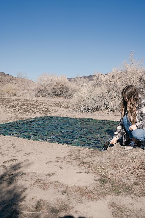 Stansport Camo Medium-Duty Rip-Stop Tarp