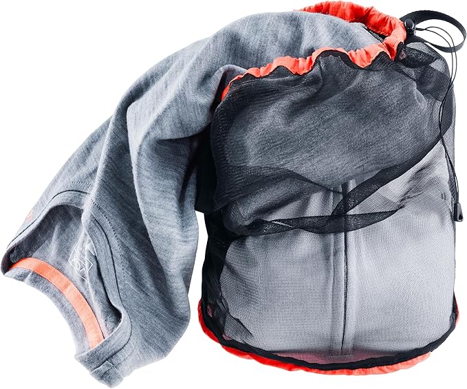 Deuter Mesh Sack 5, Papaya-Black, 5L