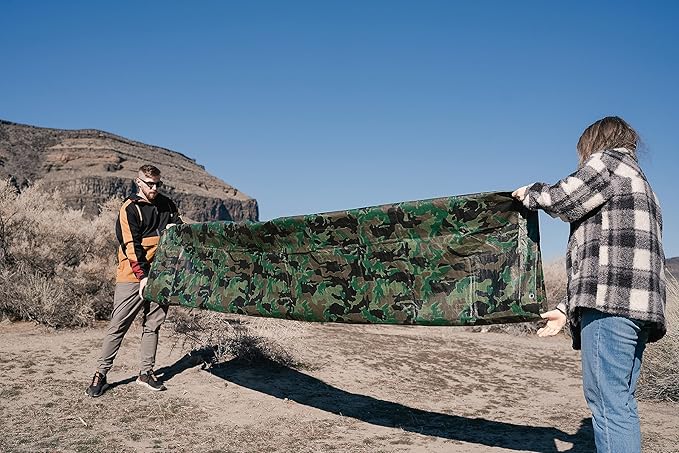 Stansport Camo Medium-Duty Rip-Stop Tarp