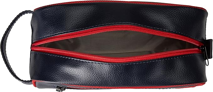 Nautica Men's Top Zip Travel Kit Toiletry Bag Organizer