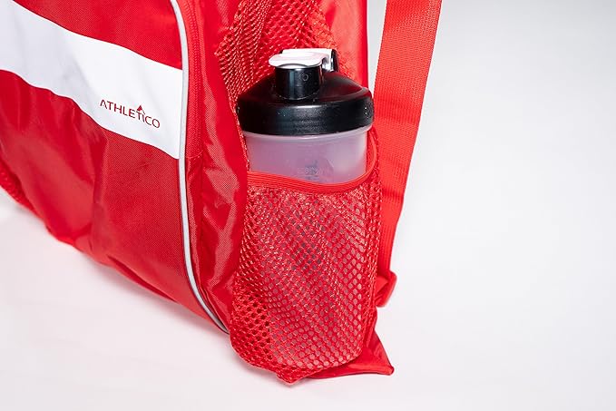 Athletico Mesh Swim Bag - Mesh Pool Bag With Wet & Dry Compartments for Swimming, the Beach, Camping and More