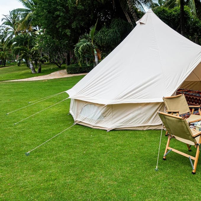 Tent Stakes Sand Stakes for Beach Tent 6 Pack Spiral Anchor Stakes 9.4 Inch Heavy Duty Screw Canopy Stakes for Camping, Hiking and More (6, Blue)