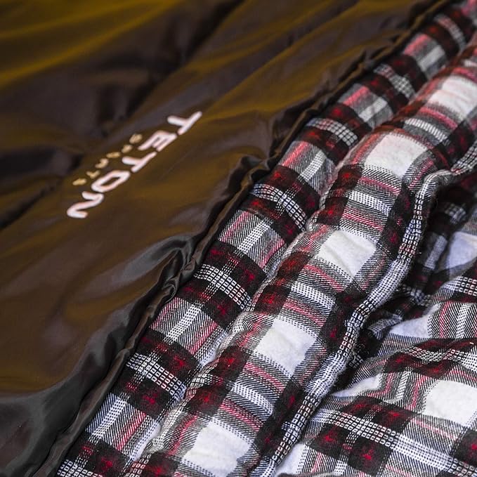 Teton Celsius Regular, -25F, 20F, 0F Degree Sleeping Bags, All Weather Bag for Adults and Kids, Camping Made Easy and Warm, Travel Sack Included