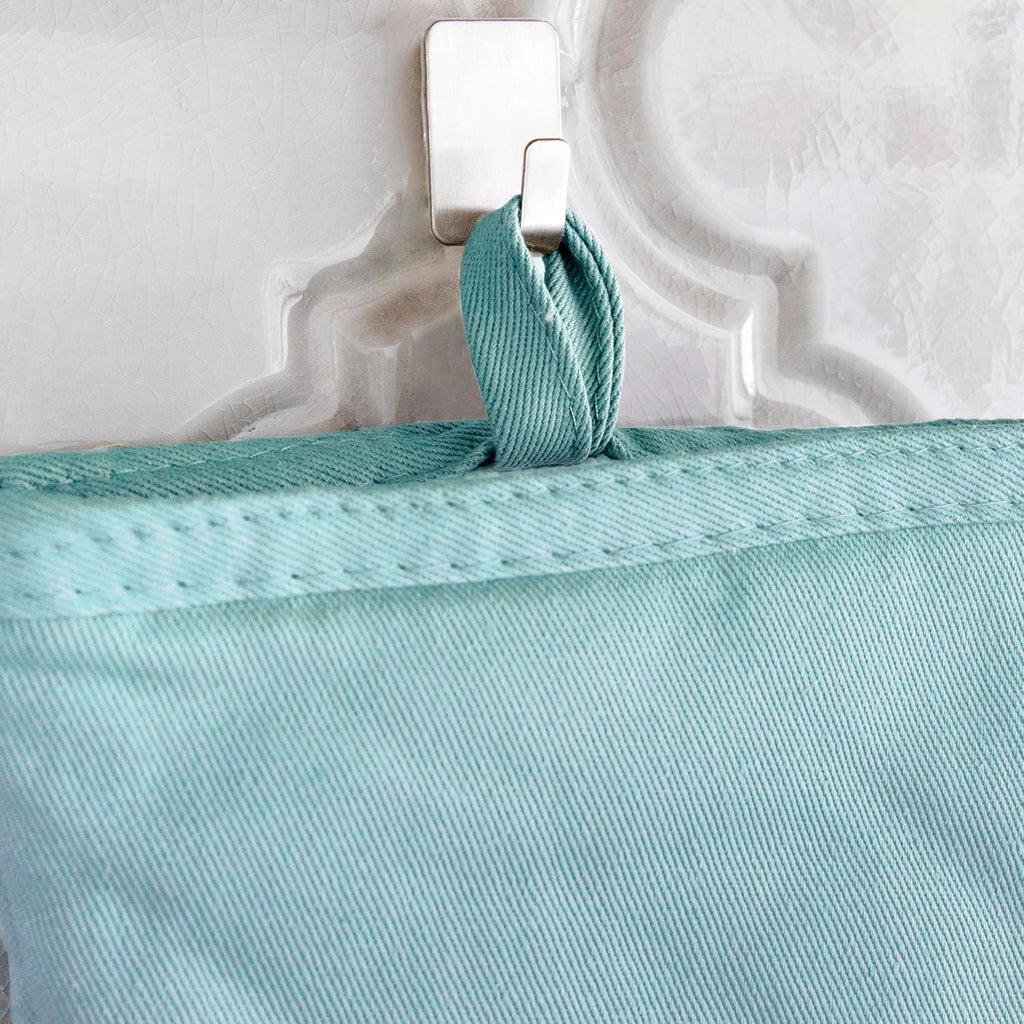 All-Clad Silicone Oven Mitts: Heat Resistant up to 500 Degrees - 100% Cotton & Silicone, 14"x7" Oven Mitt for Kitchen and Barbeque, 2-Pack, Rainfall