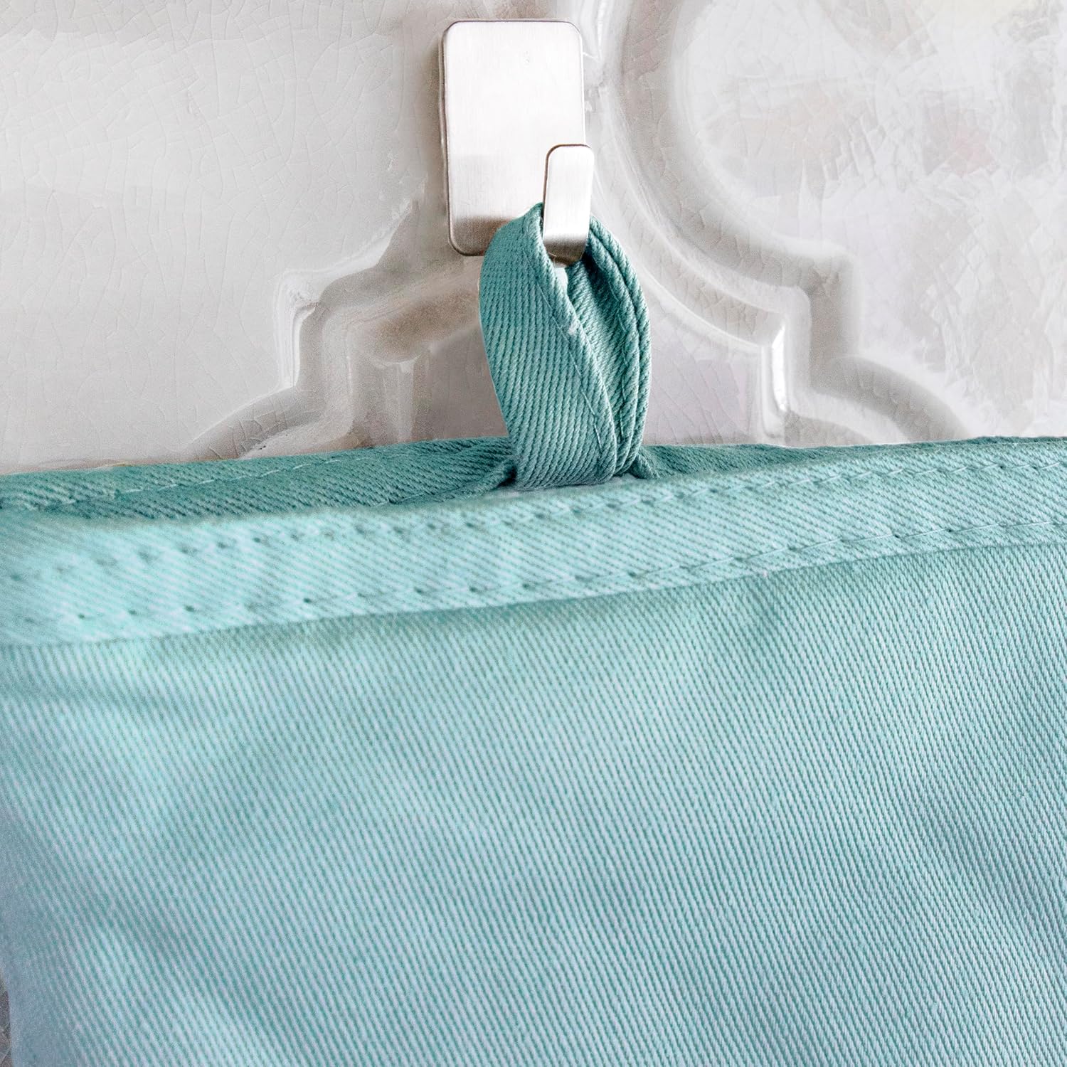 All-Clad Silicone Oven Mitts: Heat Resistant up to 500 Degrees - 100% Cotton & Silicone, 14"x7" Oven Mitt for Kitchen and Barbeque, 2-Pack, Rainfall