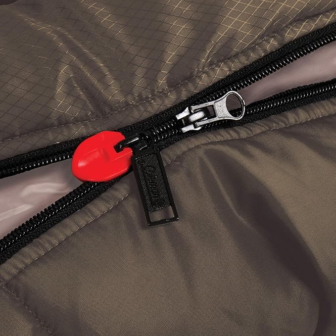 Coleman Big Basin 15°F Big & Tall Sleeping Bag, Cold Weather Sleeping Bag with Snag-Free Zipper & Better Heat Retention, Machine Washable