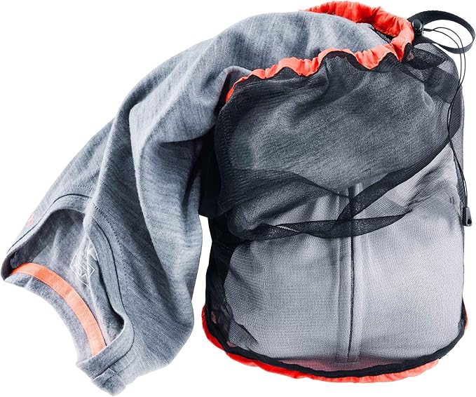 Deuter Mesh Sack 5, Papaya-Black, 5L